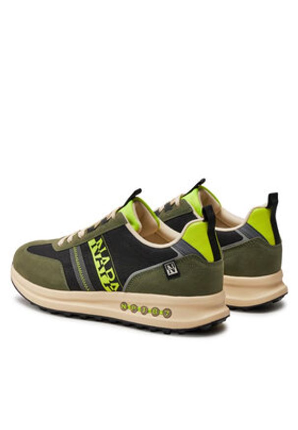Napapijri Sneakersy NP0A4I7A Zielony. Kolor: zielony. Materiał: materiał