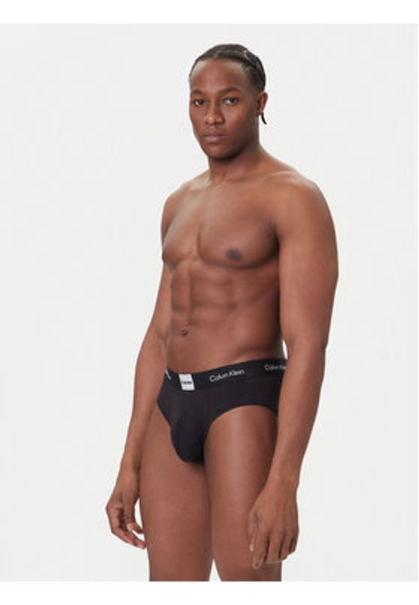 Calvin Klein Underwear Komplet slipów LV00NB4475 Czarny. Kolor: czarny. Materiał: bawełna