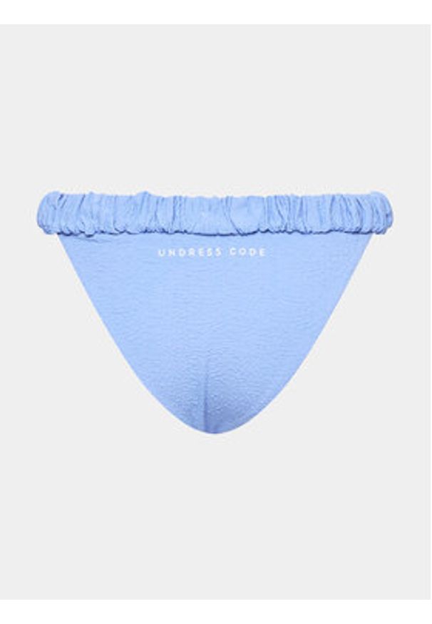 Undress Code Dół od bikini Girlish Charm 527 Niebieski. Kolor: niebieski. Materiał: bawełna