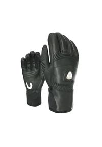 Rękawice narciarskie damskie Level Off Piste Leather. Kolor: czarny. Materiał: skóra. Sezon: zima. Sport: narciarstwo #1
