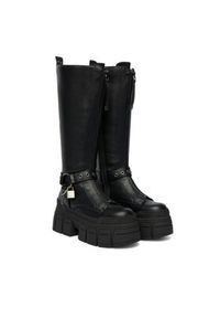 Buffalo Kozaki Gospher Biker Hi 1270131 Czarny. Kolor: czarny. Materiał: skóra #2