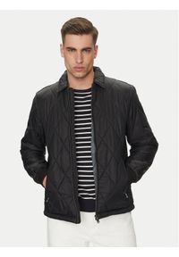 Geox Kurtka przejściowa Decio M5522S T3132 F9000 Czarny Regular Fit. Kolor: czarny. Materiał: syntetyk