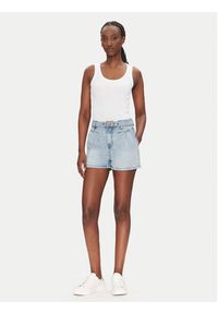 Gaudi Szorty jeansowe 511BD26020 Niebieski Regular Fit. Kolor: niebieski. Materiał: lyocell #2