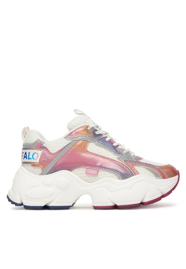 Buffalo Sneakersy 1636670 Kolorowy. Materiał: skóra. Wzór: kolorowy