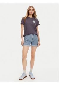 Billabong T-Shirt EBJZT00432-KRB0 Granatowy Regular Fit. Kolor: niebieski. Materiał: bawełna #4