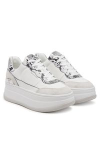 MICHAEL Michael Kors Sneakersy Hayes 43S5HYFS1S Biały. Kolor: biały. Materiał: skóra #3