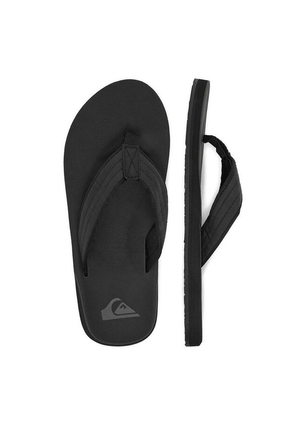 Japonki Quiksilver. Kolor: czarny