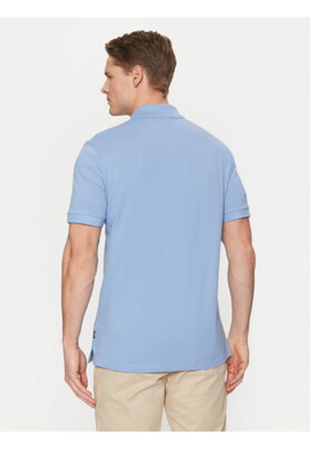 BOSS Polo Pallas 50468362 Niebieski Regular Fit. Typ kołnierza: polo. Kolor: niebieski. Materiał: bawełna