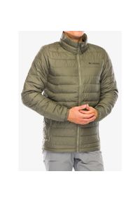 columbia - Kurtka ocieplana męska Columbia Powder Lite II Jacket. Kolor: zielony. Sport: turystyka piesza #1