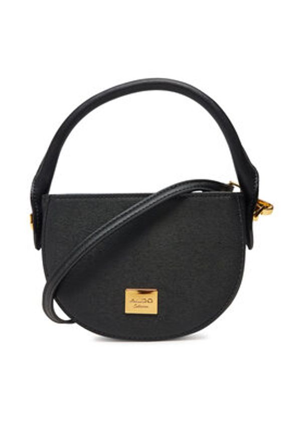 Aldo Torebka Quinnie 13933658 Czarny. Kolor: czarny. Materiał: skórzane