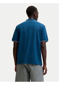 Jack & Jones Polo Blaweston 12297755 Granatowy Regular Fit. Typ kołnierza: polo. Kolor: niebieski. Materiał: bawełna #4