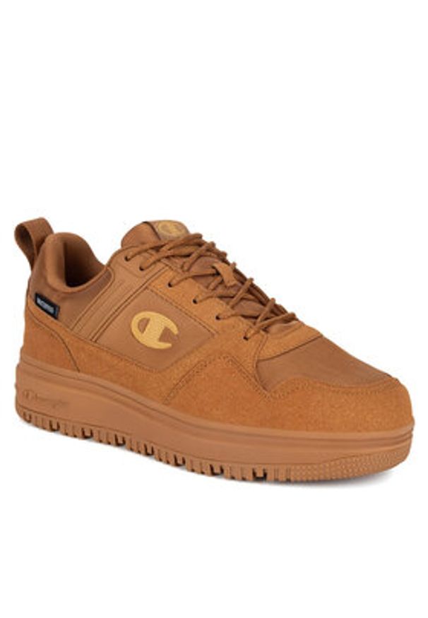 Champion Sneakersy RD18 UTILITY WP LOW S22297-MS502 Brązowy. Kolor: brązowy. Materiał: materiał