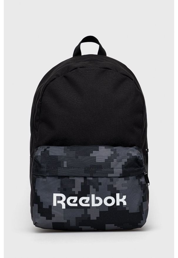 Reebok - Plecak. Kolor: czarny. Materiał: poliester