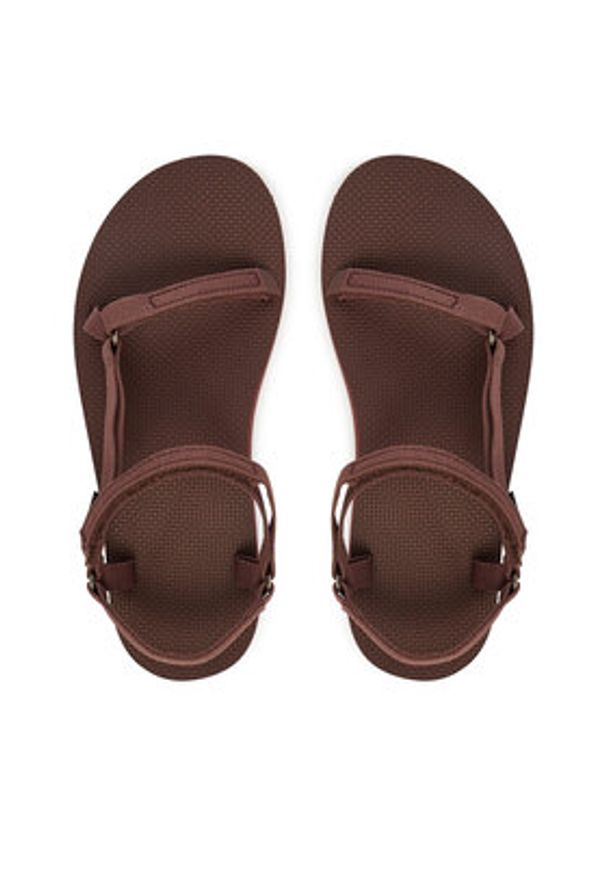 Teva Sandały Original Universal Slim 1150110 Bordowy. Kolor: czerwony. Materiał: materiał