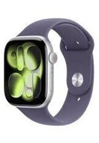 APPLE - Apple Watch Series 11 GPS 46mm Silver Aluminium Case with Purple Fog Sport Band - M/L. Styl: sportowy #1