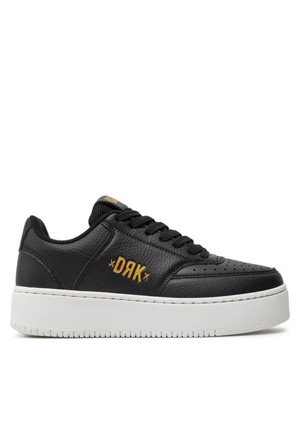 Dorko Sneakersy 90 Classic Platform DS24S20W Czarny. Kolor: czarny. Materiał: materiał. Obcas: na platformie