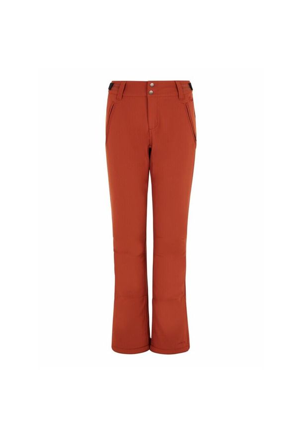 Spodnie narciarskie dla kobiet Protest Lole Softshell. Kolor: wielokolorowy, czerwony, pomarańczowy. Materiał: softshell. Sezon: zima. Sport: narciarstwo