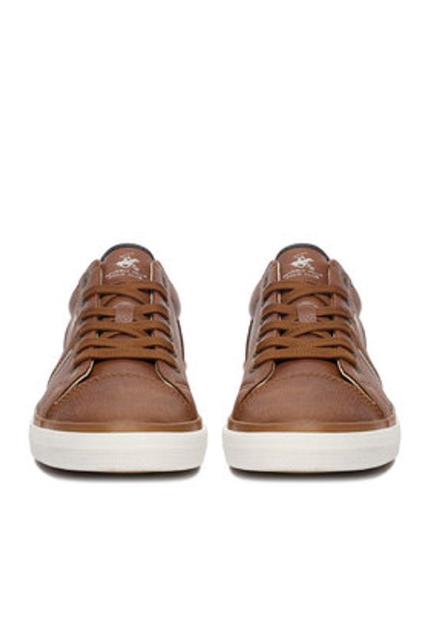 Beverly Hills Polo Club Sneakersy CEO-FRISCO-01 Brązowy. Kolor: brązowy. Materiał: materiał