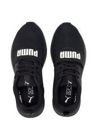 Buty Puma Wired Run Jr 374214 01 czarne. Okazja: na co dzień. Zapięcie: sznurówki. Kolor: czarny. Materiał: guma. Szerokość cholewki: normalna. Sport: bieganie #4