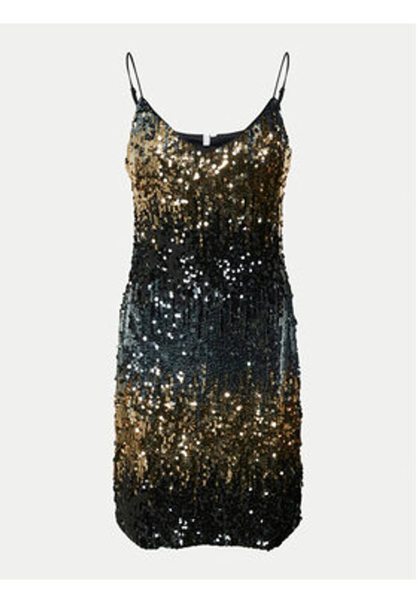 Vero Moda Sukienka koktajlowa Ria 10317316 Czarny Regular Fit. Kolor: czarny. Materiał: syntetyk. Styl: wizytowy