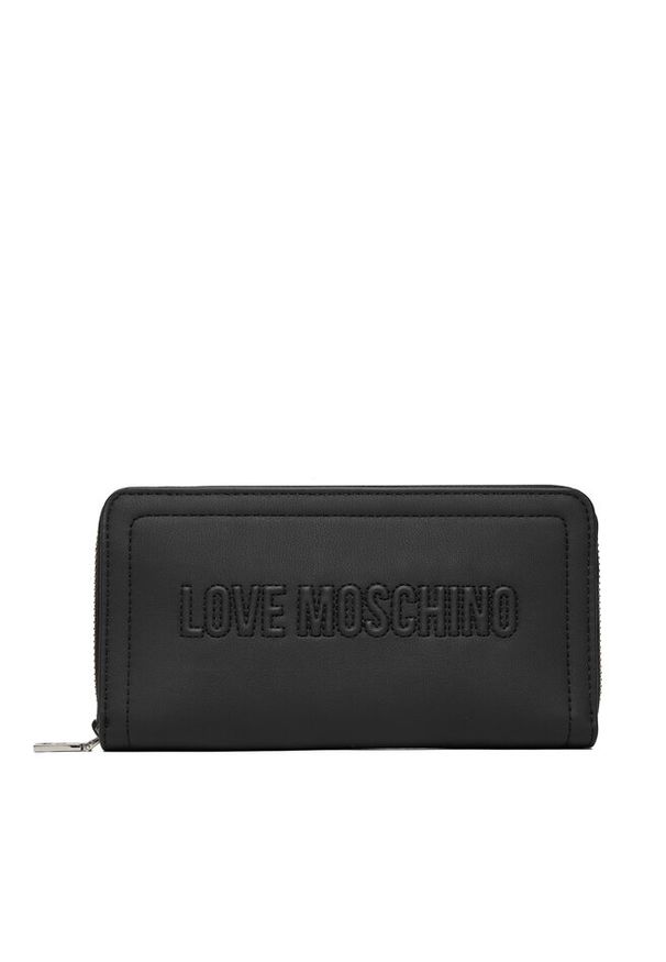 Love Moschino - Portfel LOVE MOSCHINO. Kolor: czarny