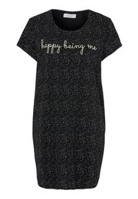 Triumph Koszula nocna z napisem Czarny female czarny 42. Kolor: czarny. Materiał: jersey. Długość: krótkie. Wzór: napisy #1