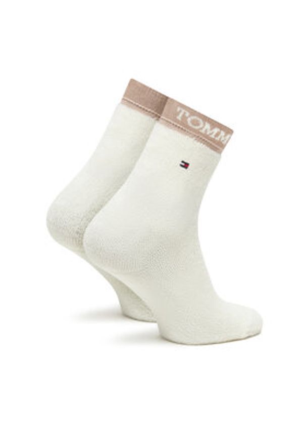 TOMMY HILFIGER - Tommy Hilfiger Skarpety długie 701236328 Écru. Materiał: bawełna