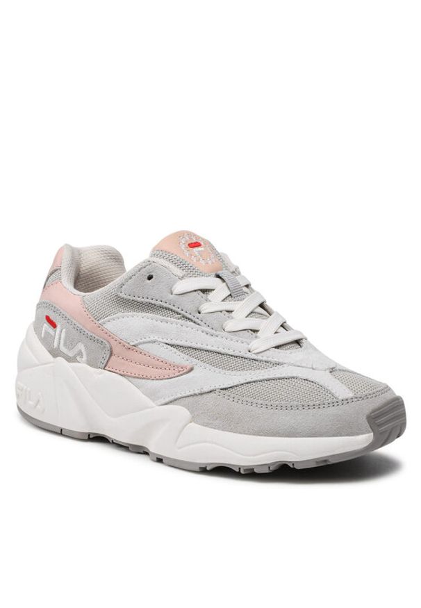 Fila Sneakersy V94M Pm Wmn 1011214.30H Szary. Kolor: szary. Materiał: skóra, zamsz