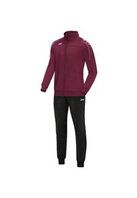 Dres Jako polyester Classico. Kolor: czerwony, brązowy, wielokolorowy. Materiał: dresówka. Sport: piłka nożna #1