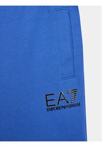 EA7 Emporio Armani Spodnie dresowe 8NBP51 BJ05Z 1525 Niebieski Regular Fit. Kolor: niebieski. Materiał: bawełna #3