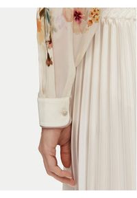 Luisa Spagnoli Koszula Baronessa 541745 Beżowy Regular Fit. Kolor: beżowy. Materiał: jedwab #3