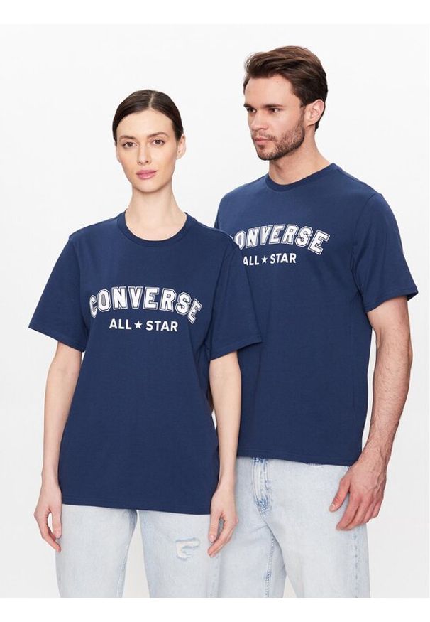 T-Shirt Converse. Kolor: niebieski