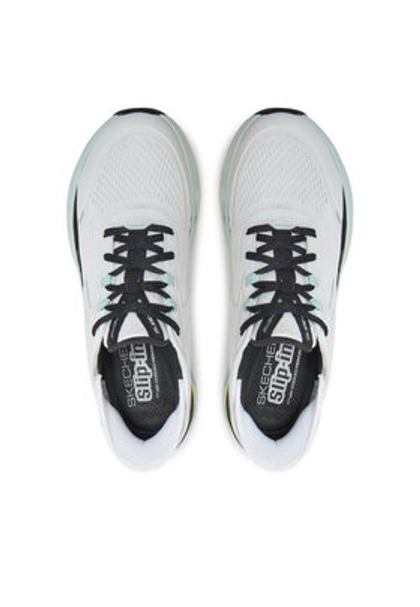 skechers - Skechers Sneakersy Glide-Step Altus 150510/WMLT Biały. Kolor: biały. Materiał: materiał