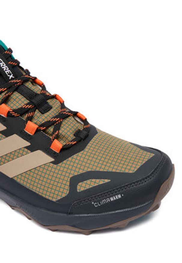 Adidas - adidas Trekkingi Terrex Skychaser AX5 Mid GORE-TEX CLIMAWARM+ JH7805 Brązowy. Kolor: brązowy. Materiał: materiał. Technologia: ClimaWarm (Adidas). Model: Adidas Terrex. Sport: turystyka piesza