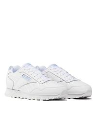 Buty do chodzenia dla dzieci Reebok Royal Glide. Kolor: biały. Materiał: materiał, syntetyk, tkanina. Szerokość cholewki: normalna. Model: Reebok Royal. Sport: turystyka piesza
