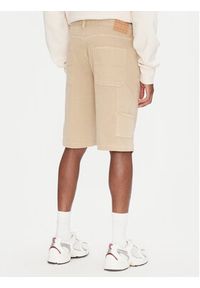 Tommy Jeans Szorty materiałowe Jaimie DM0DM21951 Beżowy Slim Fit. Kolor: beżowy. Materiał: bawełna #3