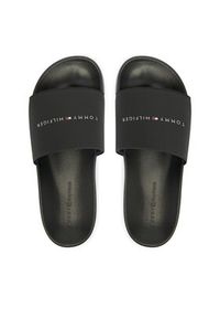 TOMMY HILFIGER - Tommy Hilfiger Klapki FM0FM05799 Czarny. Kolor: czarny. Materiał: syntetyk #5