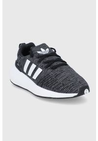 adidas Originals buty Swift Run GW8176 kolor czarny. Nosek buta: okrągły. Zapięcie: sznurówki. Kolor: czarny. Materiał: materiał, guma. Sport: bieganie #2