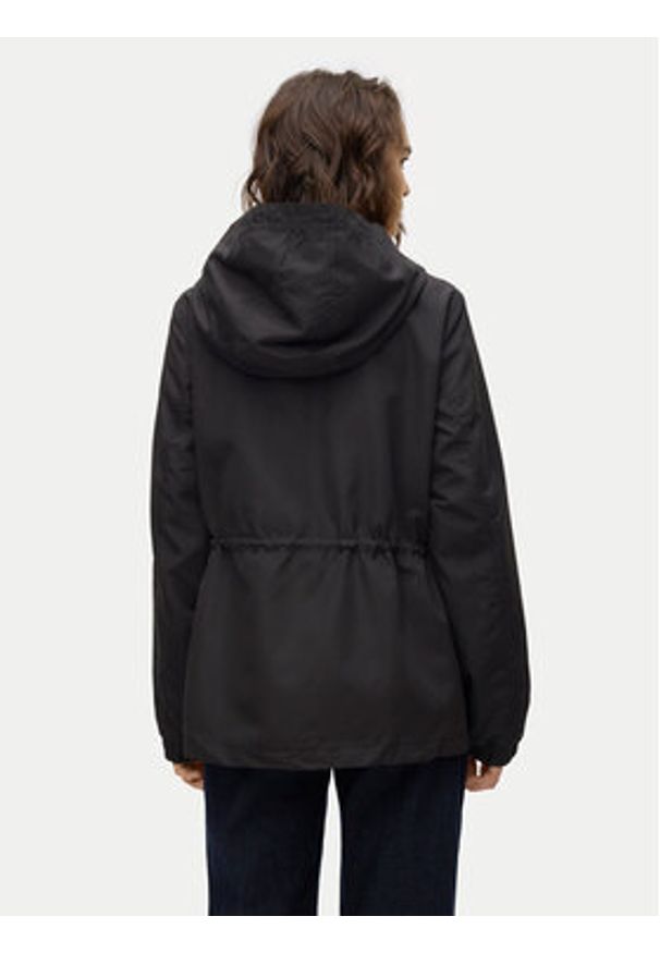 Vero Moda Parka Paisley 10301577 Czarny Regular Fit. Kolor: czarny. Materiał: syntetyk. Wzór: paisley