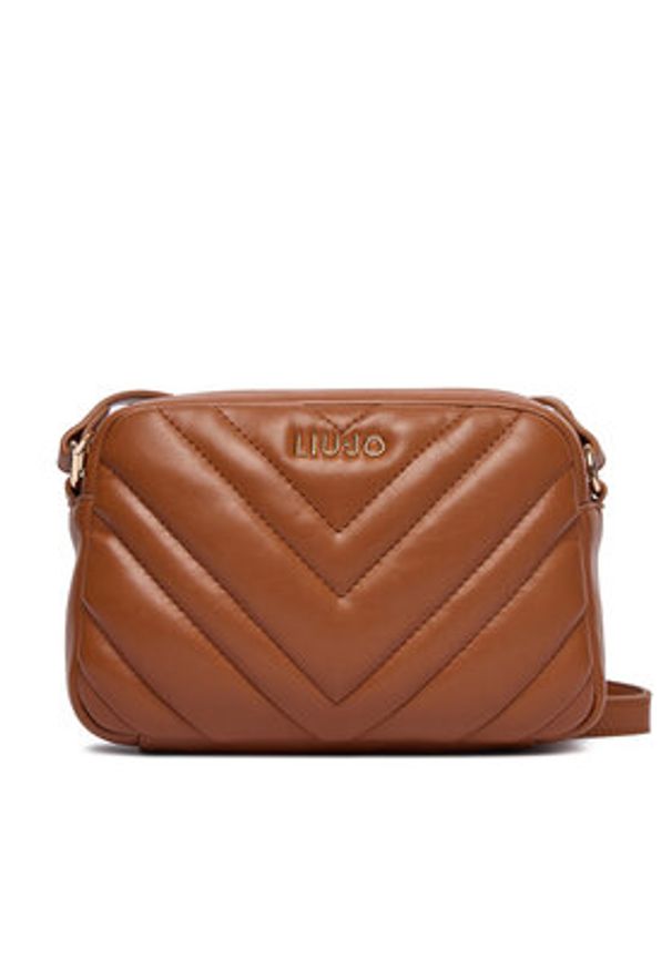 Liu Jo Torebka Lunny AF5187 E0426 Brązowy. Kolor: brązowy. Materiał: skórzane