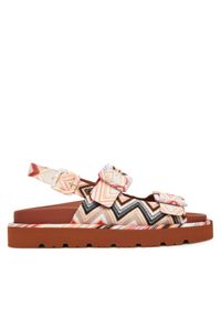 Sandały M Missoni. Kolor: brązowy