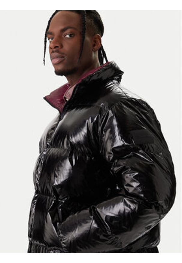 Calvin Klein Kurtka puchowa High Shine K10K110315 Kolorowy Regular Fit. Materiał: syntetyk. Wzór: kolorowy