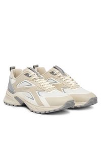 Calvin Klein Sneakersy Hike Runner Laceup Stipe M-Su HM0HM02155 Beżowy. Kolor: beżowy. Materiał: materiał #5