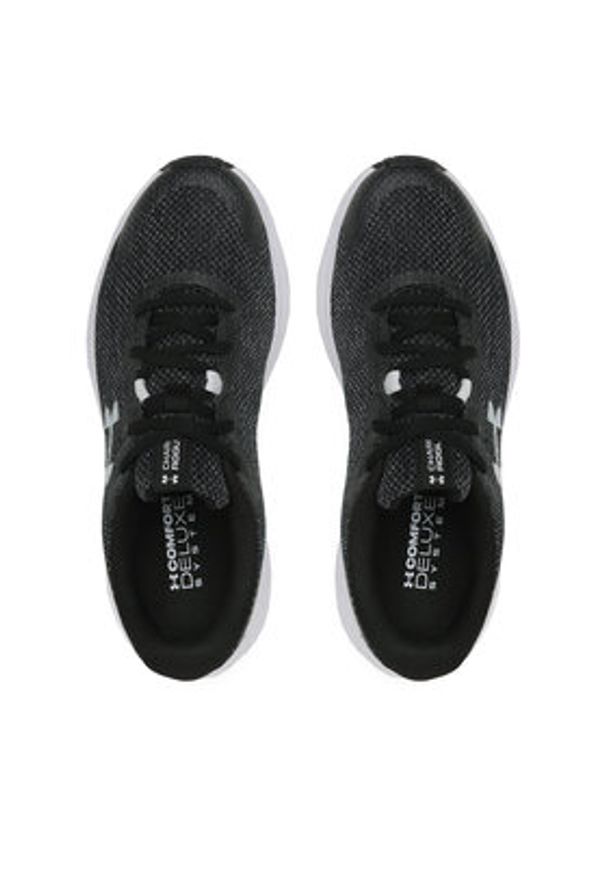 Under Armour Buty do biegania Ua W Charged Rogue 3 Knit 3026147-001 Czarny. Kolor: czarny. Materiał: materiał