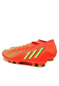 Adidas - adidas Buty Predator Edge.2 Mg GW0958 Czerwony. Kolor: czerwony