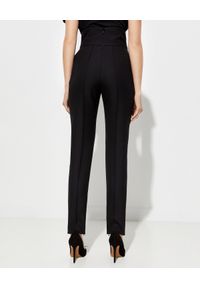ALEXANDRE VAUTHIER - Czarne spodnie z wysokim stanem. Stan: podwyższony. Kolor: czarny. Materiał: materiał. Styl: klasyczny #2