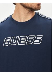 Guess T-Shirt Arlo Z4GI18 J1314 Niebieski Regular Fit. Kolor: niebieski. Materiał: bawełna #5