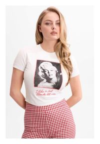 Guess T-Shirt 182713 Biały Classic Fit. Kolor: biały #4