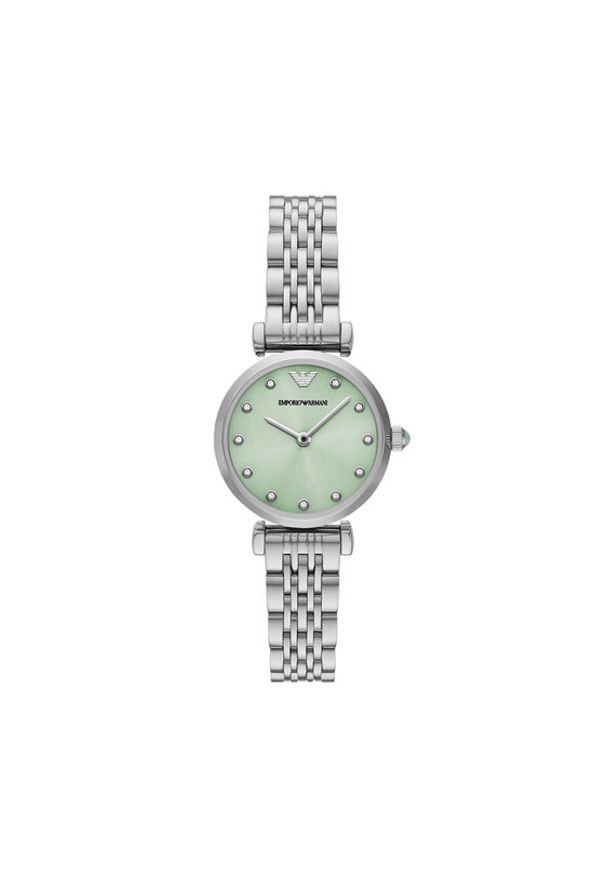 Emporio Armani Zegarek Gianni AR11667 Srebrny. Kolor: srebrny