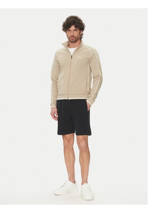 BOSS Szorty sportowe 50540522 Czarny Regular Fit. Kolor: czarny. Materiał: bawełna. Styl: sportowy
